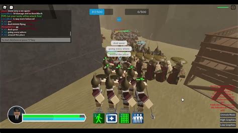 2 Phalanx 1 Spartan The Ultimate Knock Back Troop Roblox Warlords