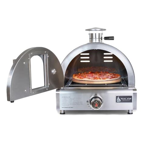 Mont Alpi Portable Natural Gas Outdoor Pizza Oven Mapz Ss Bbqguys