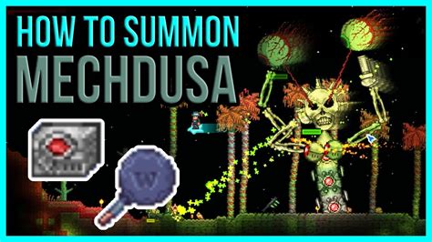Terraria 144 Mechdusa How To Summon New Boss Youtube