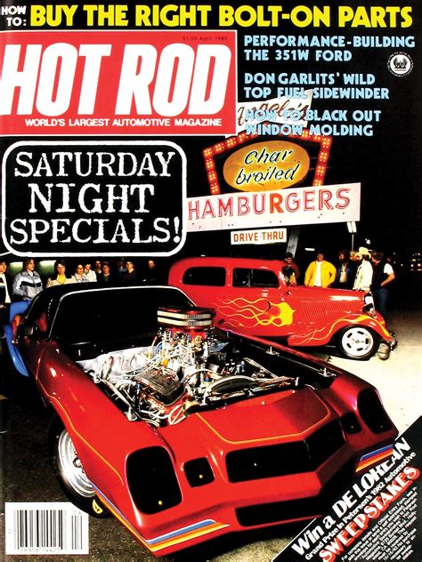 All the Covers of HOT ROD Magazine from the 1980s - Hot Rod Network