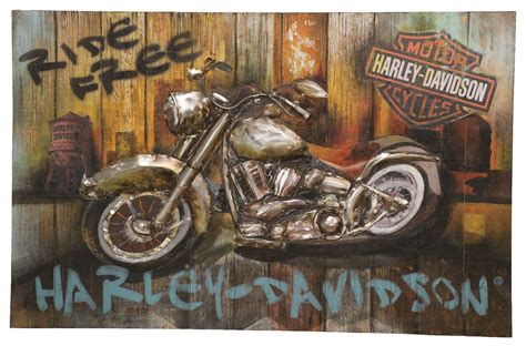 20 Collection Of Harley Davidson Wall Art