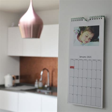 Slimline Photo Calendar Personalised Calendar Jessops Photo