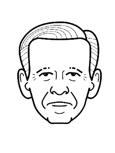 Joe Biden coloring pages - Free Printable