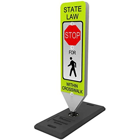 Portable Pedestrian Stop Earl F Andersen