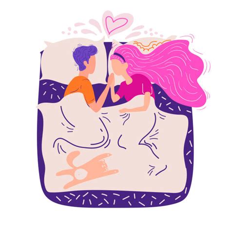 200 Couple Laying On Blanket Illustrations Royalty Free Vector