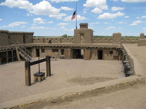 Plaza Bents Old Fort Historic Site Images Colorado Encyclopedia