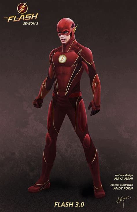 Unused Costume Design Concept Art For The Flash Season 4 Flash Comics The Flash Flash Costume