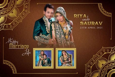 Indian Wedding Album Cover Page Design Swordartonlineseason2ep21