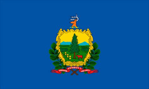 Vermont Flag Vt Flag State Flags Flags Of The Usa