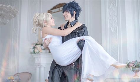 Cosplay Final Fantasy Xvs Lunafreya And Noctis Place Duty Above