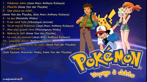 Les Chansons Pokémon Voyage à Johto Youtube