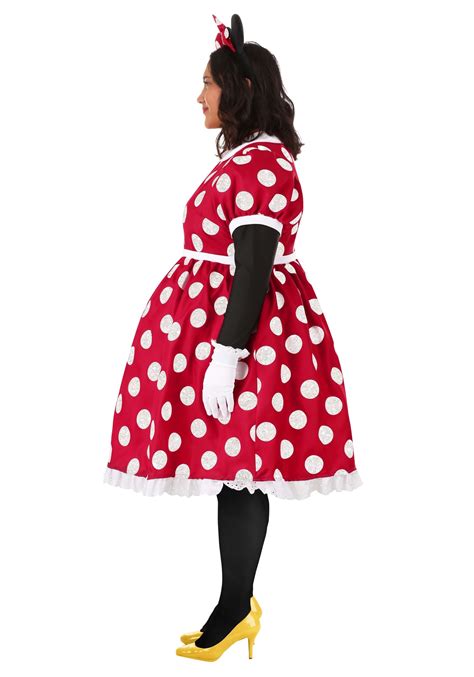 Disney Adult Plus Size Deluxe Minnie Mouse Costume