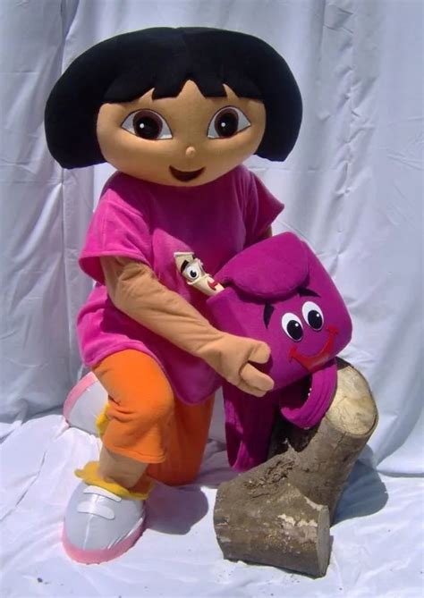 Dora Mascot Costumedora Mascot Costumesdora Cartoon Character Adult