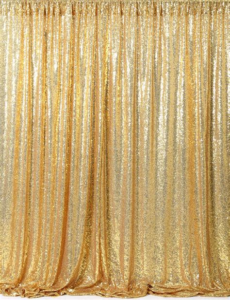 Buy 7ft X 7ft Gold Sequin Backdrop Curtain Wedding Party Photo Booth