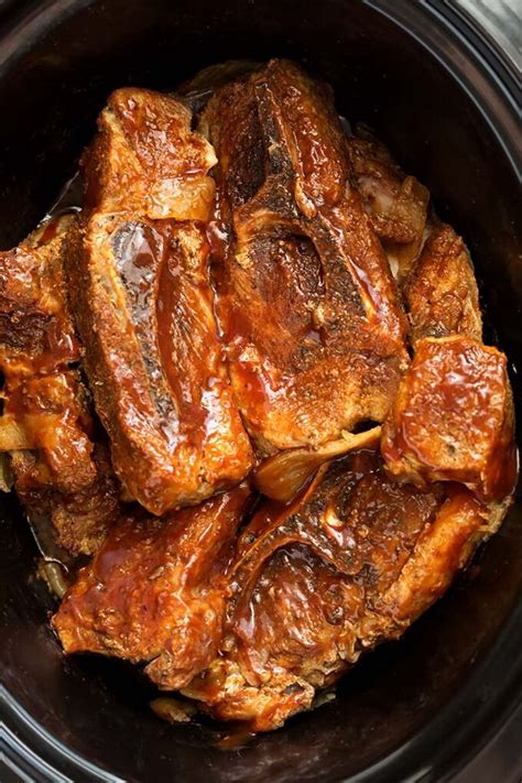 Slow Cooker Country Style Ribs Slow Cooker Ribs Recipe Slow Cooker