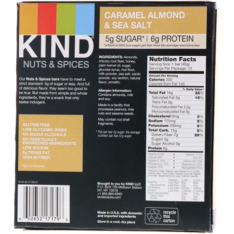 We did not find results for: Kind Bar Caramel Almond And Sea Salt Nutrition Facts