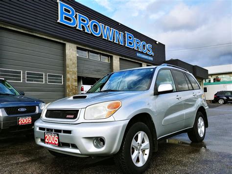 Used 2005 Toyota Rav4 Panoramic Roof 4x4 For Sale In Surrey British