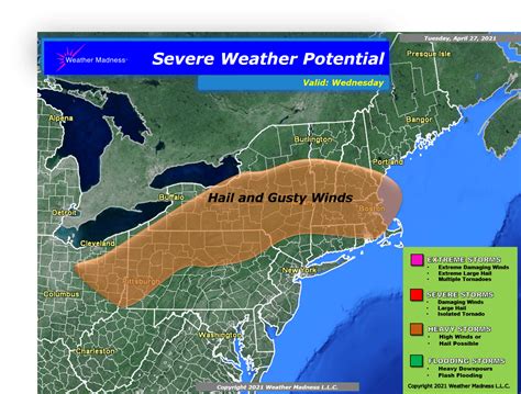 Weather Madness Severe Weather Day Heres The Maps To Where The
