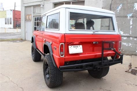 Early Ford Bronco Restored 351 Fuel Injected Automatic 1975