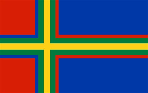 Sami Flag As Nordic Cross By Mobiyuz On Deviantart