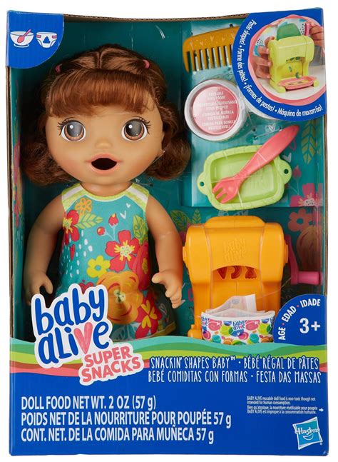 Baby Alive Super Snacks Snackin Shapes Doll One Size
