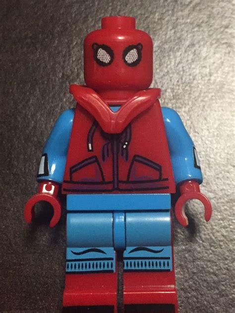 Lego Compatible Spider Man Homemade Suit Spider Man Homecoming