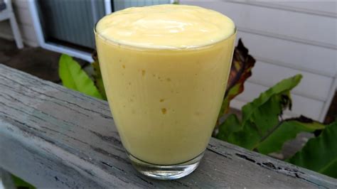 Homemade Mango Buttermilk Smoothie Recipe Youtube