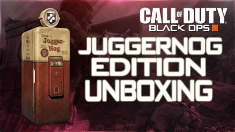 Call Of Duty Black Ops 3 Juggernog Edition Unboxing Youtube