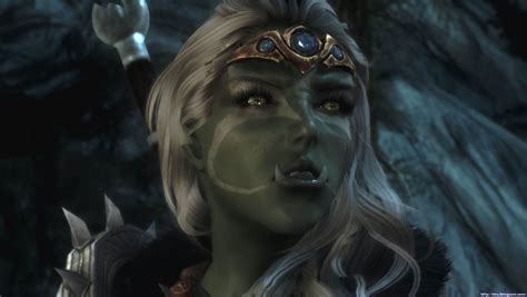 Skyrim Nexus Mods And Community Skyrim Elder Scrolls Female Orc