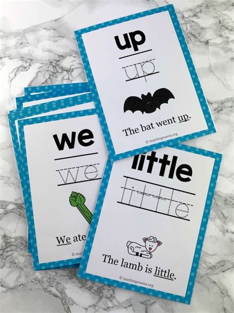 Free Printables For Kindergarten Sight Word Help 12 Ways