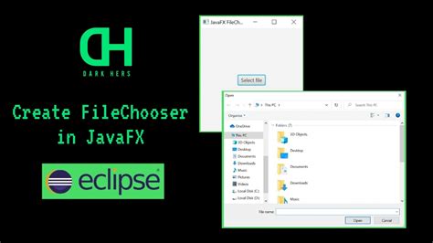 Create FileChooser In JavaFX