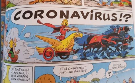 Fermeture des bars et restaurants jusqu'au 15 janvier : Une bande dessinée d'Astérix parlait déjà du coronavirus ...