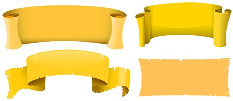 Banner Design In Yellow Color 591573 Vector Art At Vecteezy