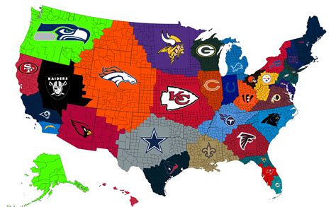 Mia (66.7%) and gsw (66.3%) rank 2nd and 4th in assist % this season. NFL Imperialism Map - Week 6 2018 : nfl