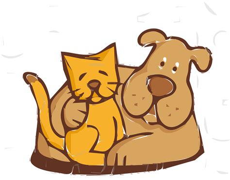 Free Dog And Cat Clip Art