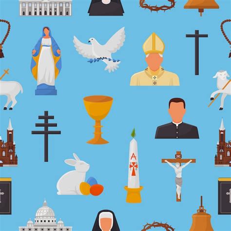 Iconos Cristianos Cristianismo Religión Signos Y Símbolos Religiosos