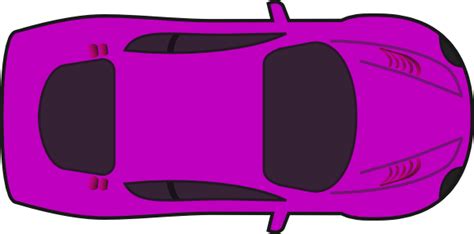 Purple Car Top View Clip Art At Vector Clip