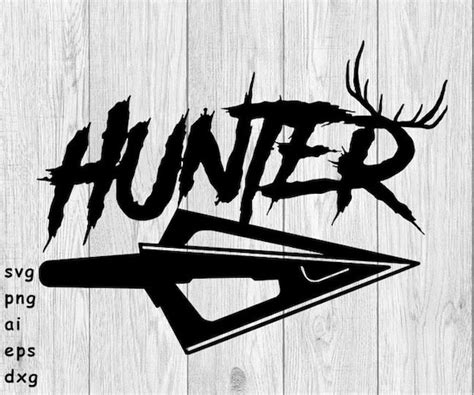 Bowhunter Bow Hunter Logo Svg Png Ai Eps And Dxf Files Etsy
