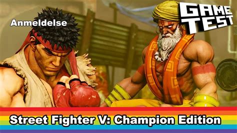 Street Fighter V Champion Edition Anmeldelse Youtube