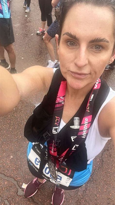 Thatcham Woman Completes London Marathon For Sue Ryder Duchess Of Kent