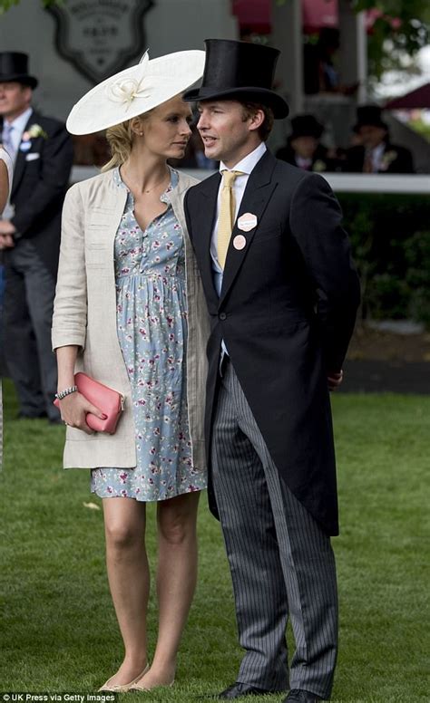 James Blunt And Wife Sofia Wellesley Attend Royal Ascot Daily Mail Online