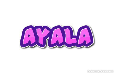 Ayala Logo Free Name Design Tool From Flaming Text