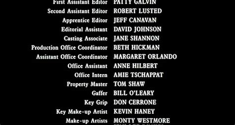 The Shawshank Redemption - Full End Titles End Credits Cast & Crew ...