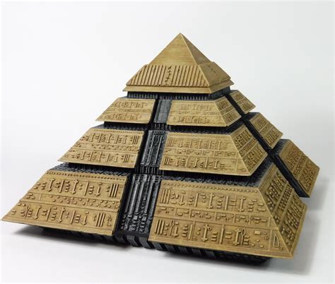 Stargate Ra Pyramid Model Kit 3d Model 3d Printable Cgtrader