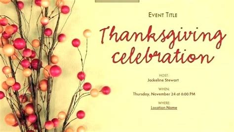 Thanksgiving invitation ideas & Happy Thanksgiving invitation wordings free | Thanksgiving ...
