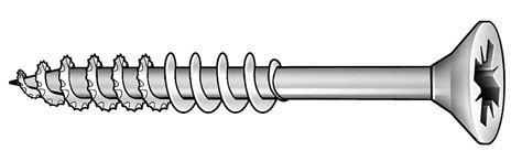 Grainger Approved Deck Screw Flat 6 1 58 Pk100 3lgz53lgz5