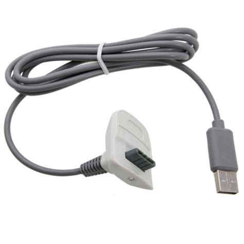 Wireless Controller Usb Charging Cable For Xbox 360