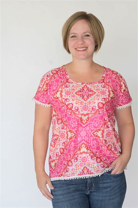 Easy To Sew Blouse Aka The Breezy Tee In A Woven Its Always Autumn