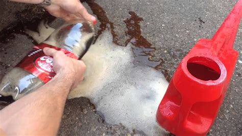 How To Remove Oil Stain From Driveway In 60 Seconds Using Cola Remove