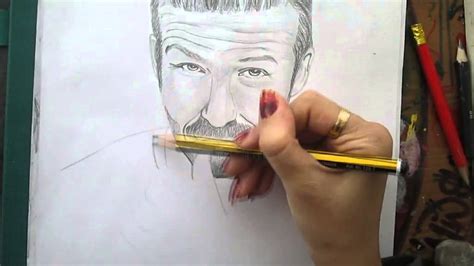 David Beckham Drawing Youtube